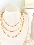 Paperclip Chain - 2.5mm Thin