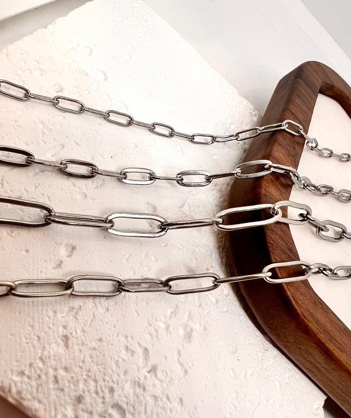 Paperclip Chain - 4mm