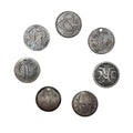 A N T I Q U E // love tokens / 900 silver seated liberty dime Victorian era love tokens