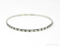 Antique Designer Danecraft Pattern Sterling Silver Bracelet 8"