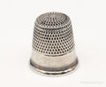 Antique Dome Sterling Silver Thimble Size 7
