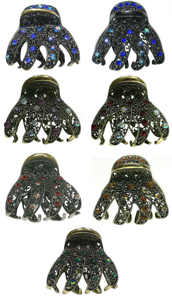 Set of 7 / gSap Ame Siam sTopaz gAmber Emer nSap