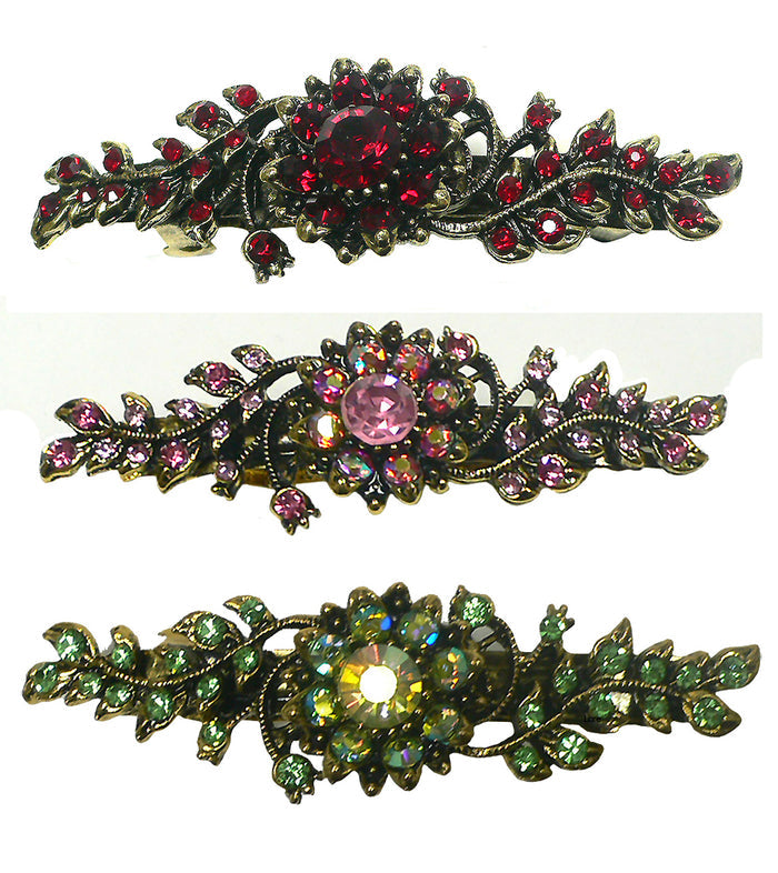 Set of 3 / Ruby-Pink-Green