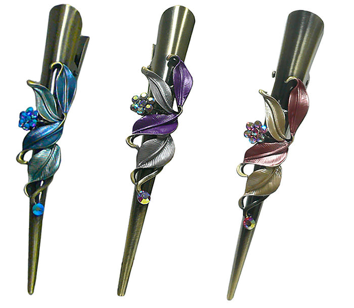 Blue Purple Rose / Set of 3
