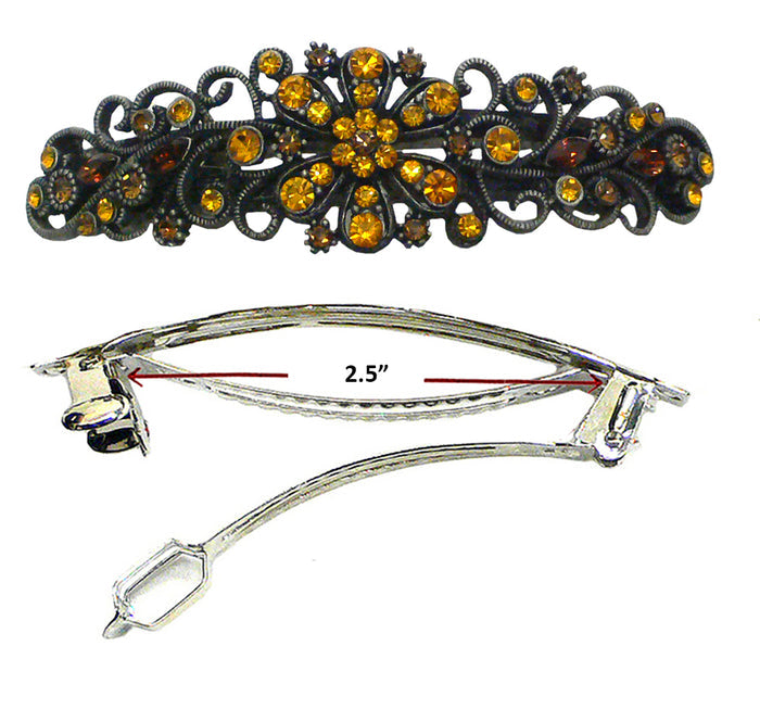 Blarge5A Bella Dz Pk Large Barrettes Antique Nick Trim 5A86800-1-D