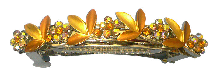 Bmid750-3 Bella Crystal Barrette Mid Size Hair Barrette Hairclip Sparkly Crystals YY86750-3