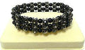 Bracelet800-1 Bella Elastic Bracelet, Beads and Crystals NF83800-1