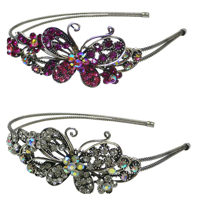Fuchsia Crystal / Set of 2