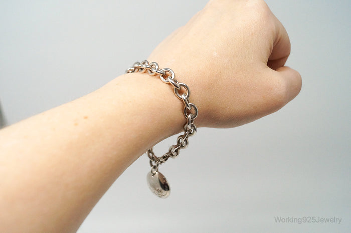 Designer Robert Lee Morris RLM Studios "Spirit" Sterling Silver Bracelet