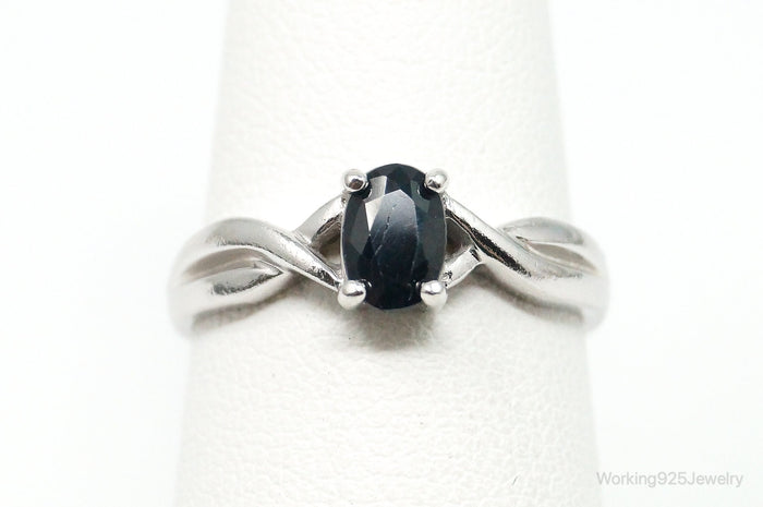 Designer Ross Simons Sapphire Sterling Silver Ring - Size 6