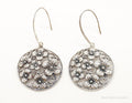 Flowers Cut Out Sterling Silver Earrings