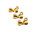 Gold Puff Bow Charm