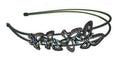 HB0055 Bella Crystal Butterfly Headband Metal Wire Hair Band #U86011-0055