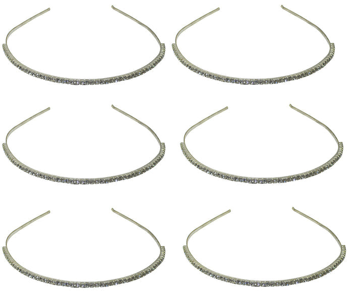 HB6699 Bella Crystal Headband Elegant Shimmering Crystal Hair Band AD86565-6699