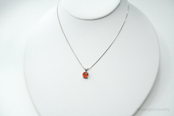 JTV's TGGC Madeira Citrine Sterling Silver Necklace 18"