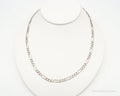 Long Vintage Italian Chain Sterling Silver Necklace