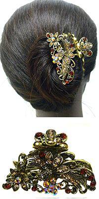 Metal Jaw Clip in Design of a Golden Eagle Spreading Wings RW86480-4877