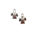 Mini Silver Turtle Charm