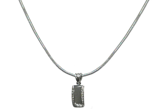 Necklace Chain and Pendant Rhodium Plated Snake Design Chain #AR85800-1
