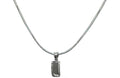Necklace Chain and Pendant Rhodium Plated Snake Design Chain #AR85800-1