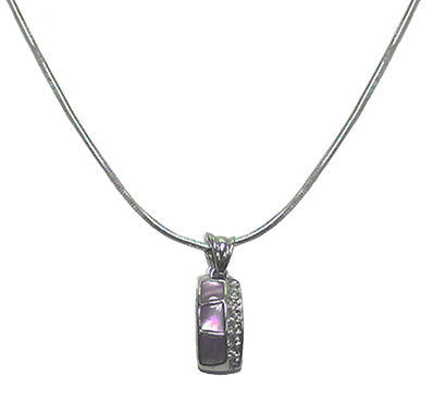 Necklace Chain with Mother of Pearl Pendant #AR85800-2