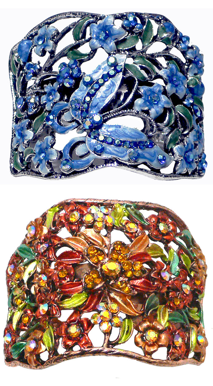 Set of 2 Blue&AutumnGlory