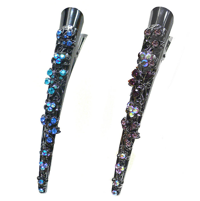 Aqua Blue Purple / Set of 2