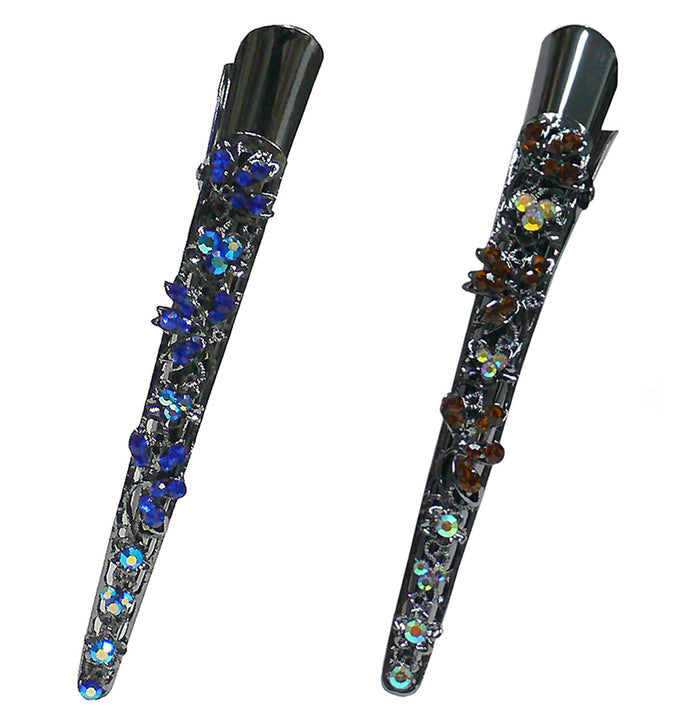 Sapphire topaz / Set of 2