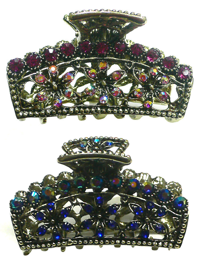 Set of 2 Fuchsia/Sapphire