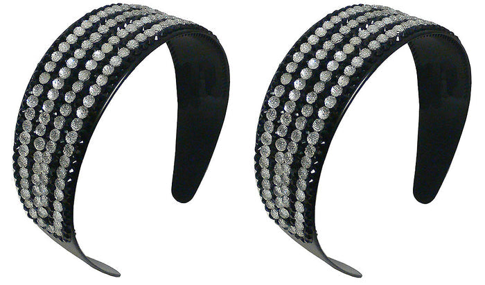 2 Black/champagne / Set of 2