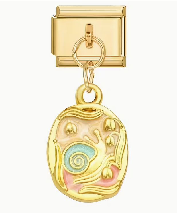 Snail Dangled Italian Charm