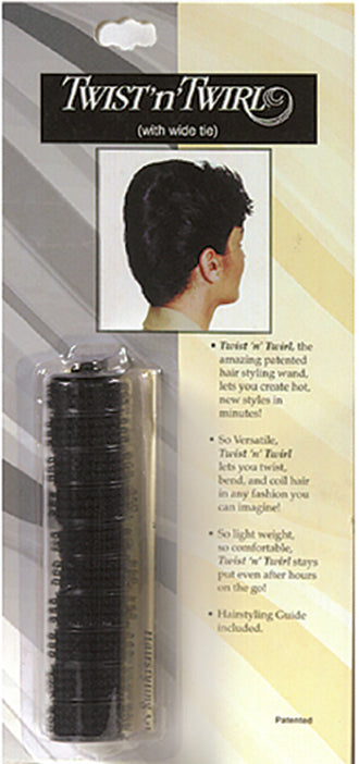 Twist n Twirl Hair Wand for French Twist Come in black, brown, blonde #79011-3