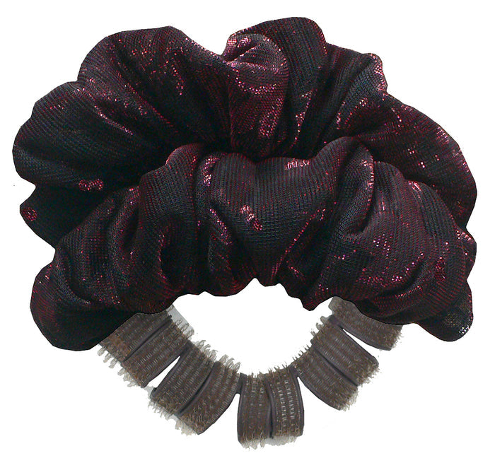 red on black shimmers / Brown Wand