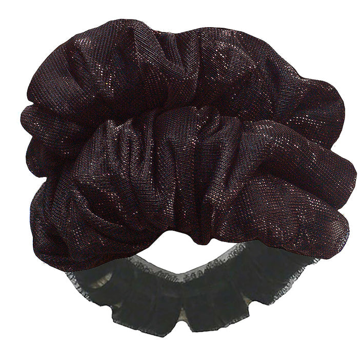 brown on black shimmers / Black Wand