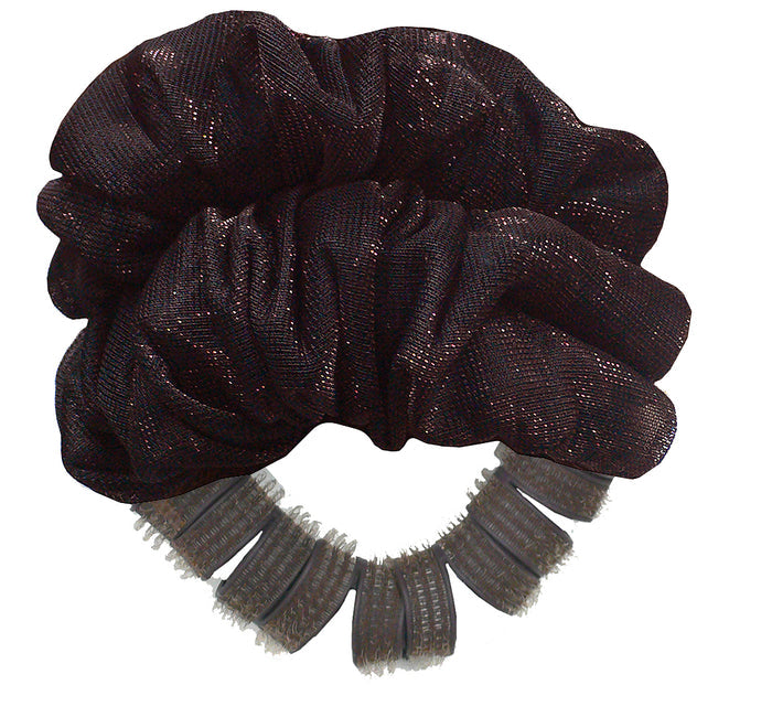 brown on black shimmers / Brown Wand