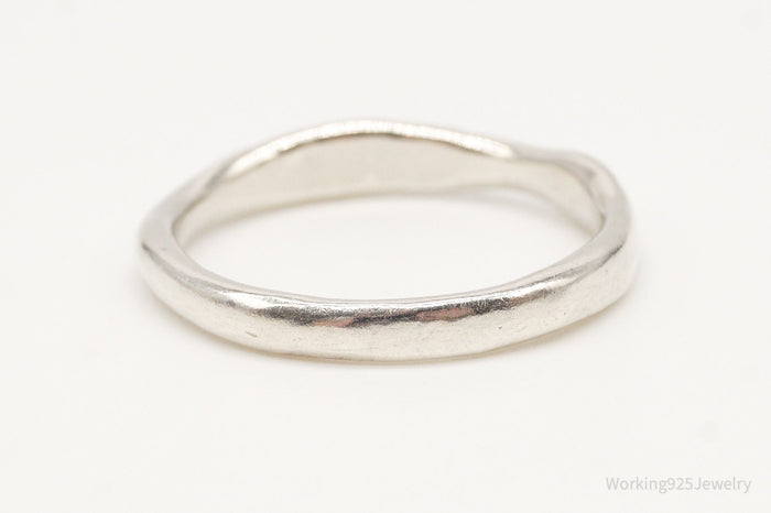 Vintage "Drew" Name Sterling Silver Ring - Size 10.75