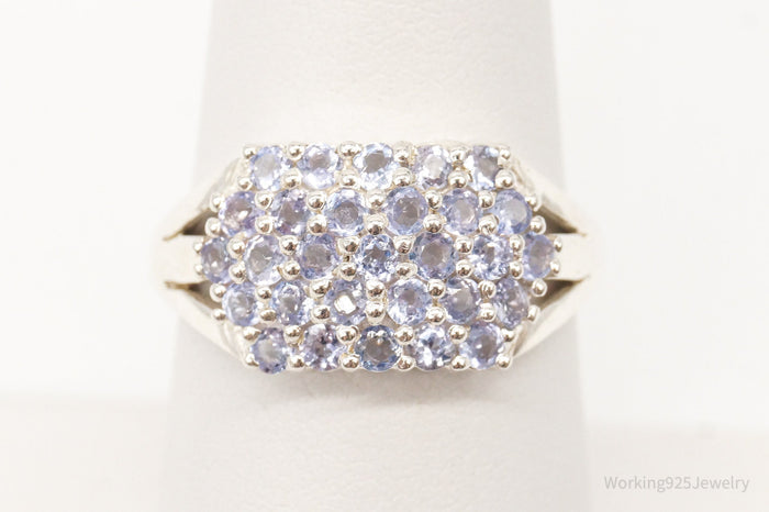 Vintage Iolite Sterling Silver Ring - Size 6.75