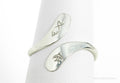 Vintage "Journey" Sterling Silver Ring - Size 7.75