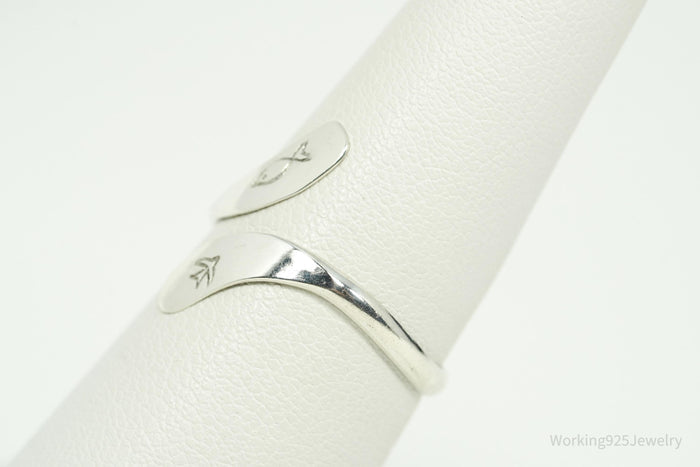 Vintage "Journey" Sterling Silver Ring - Size 7.75