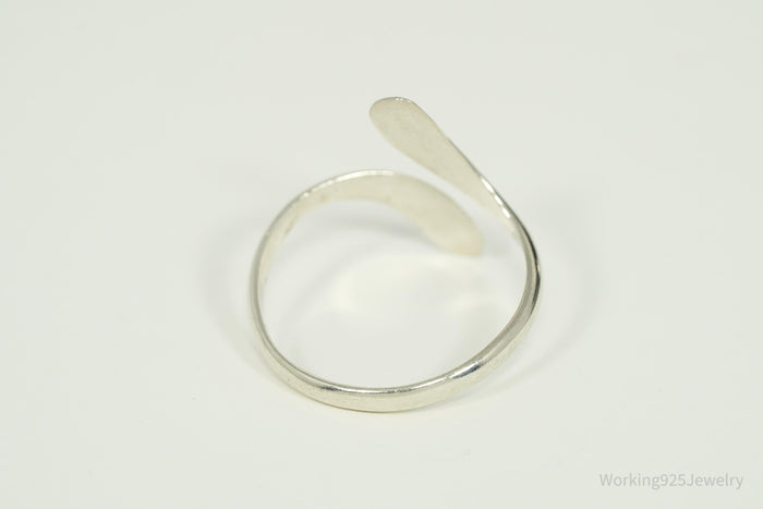 Vintage "Journey" Sterling Silver Ring - Size 7.75