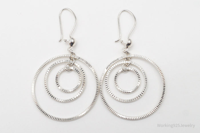 Vintage Turkey Designer AK Sterling Silver Rings Earrings