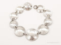 Wilhelmina Kiningin Der Nederlanden Coins Silver Bracelet